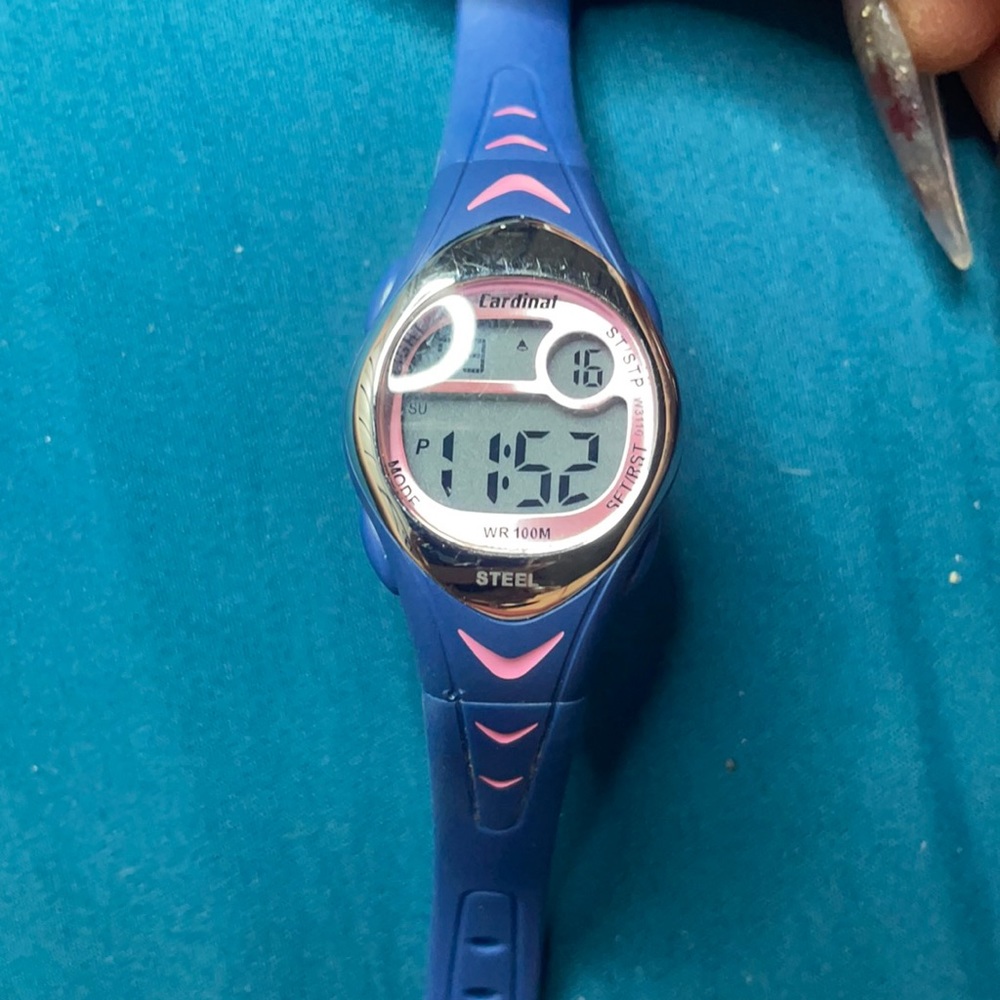 Cardinal digital watch